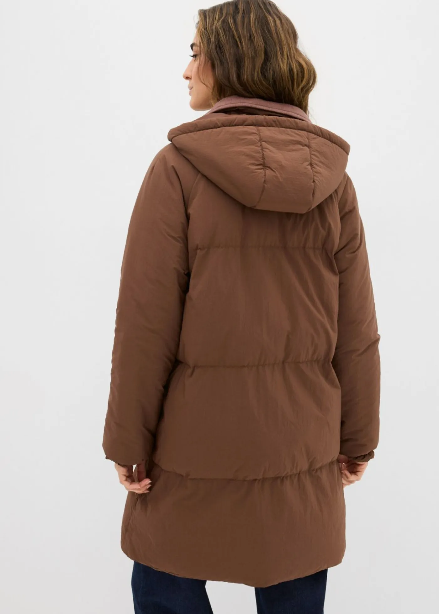 bonprix bonprix Chaquetas Y Abrigos>Abrigo acolchado marrón