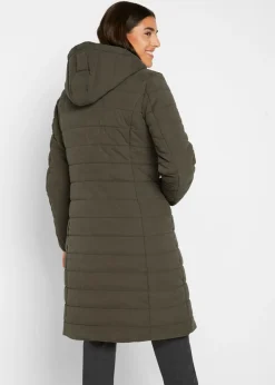 Mujer bonprix bonprix Abrigo acolchado, aspecto 2 en 1
