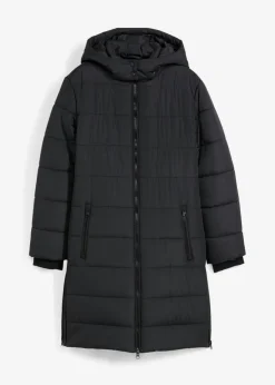 Niños bonprix bonprix Abrigo acolchado con capucha desmontable