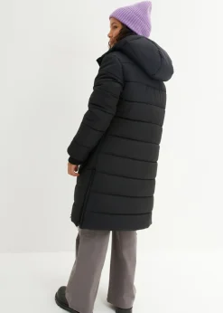 Niños bonprix bonprix Abrigo acolchado con capucha desmontable