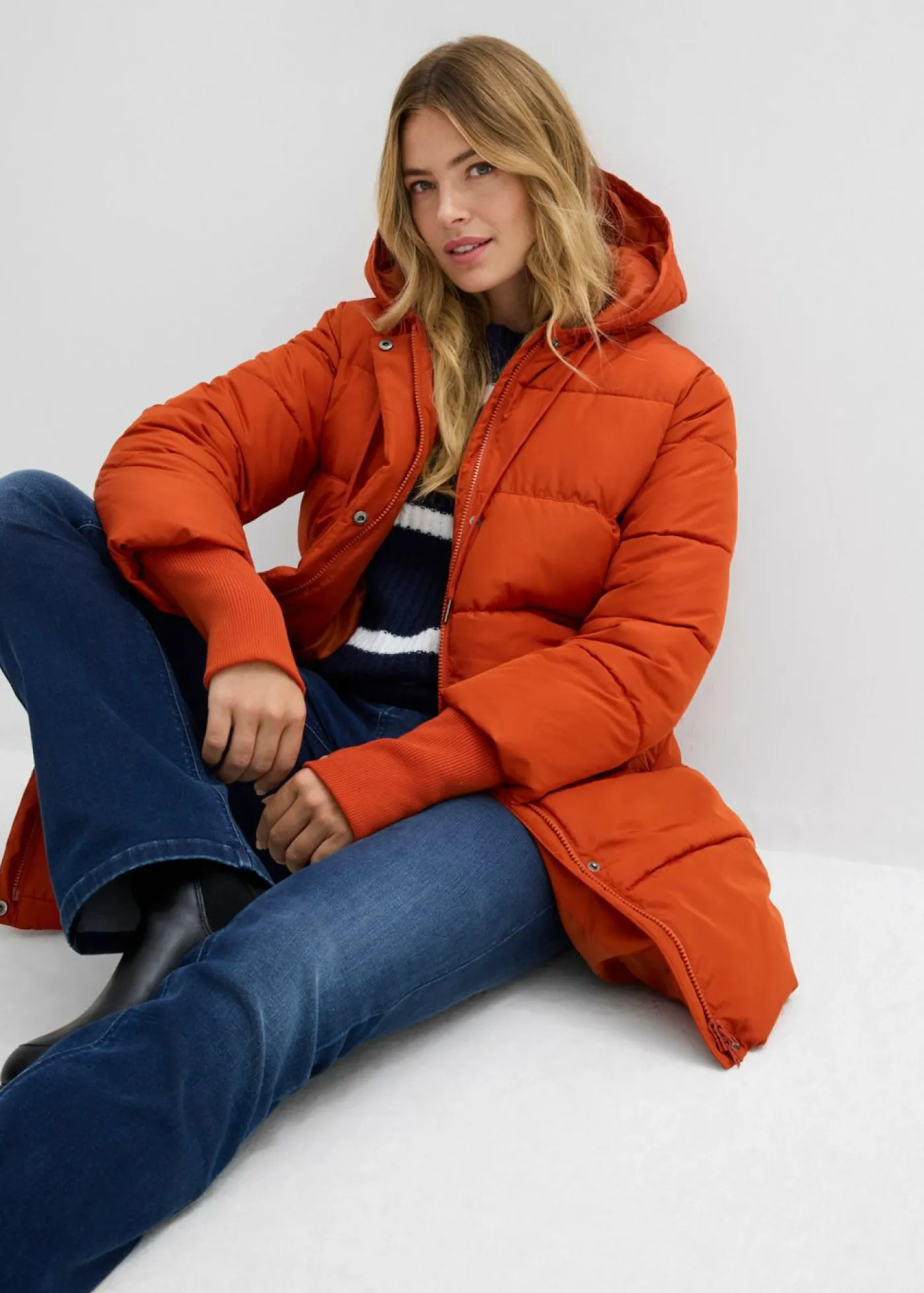 Mujer bonprix bonprix Abrigo acolchado funcional impermeable