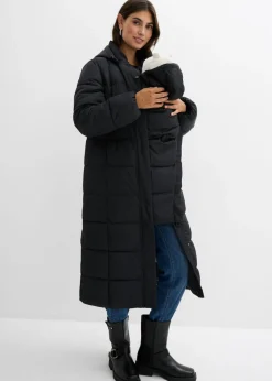 Mujer bonprix bonprix Abrigo acolchado premamá 2 en 1 con inserto para porteo