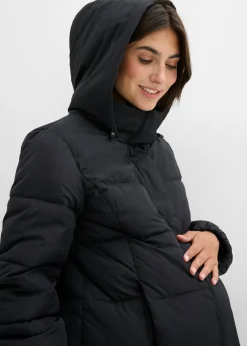 Mujer bonprix bonprix Abrigo acolchado premamá 2 en 1 con inserto para porteo