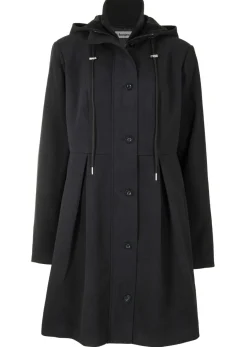 Mujer bonprix bonprix Abrigo con capucha y pinzas