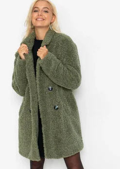 bonprix bonprix Chaquetas Y Abrigos>Abrigo corto Verde oliva