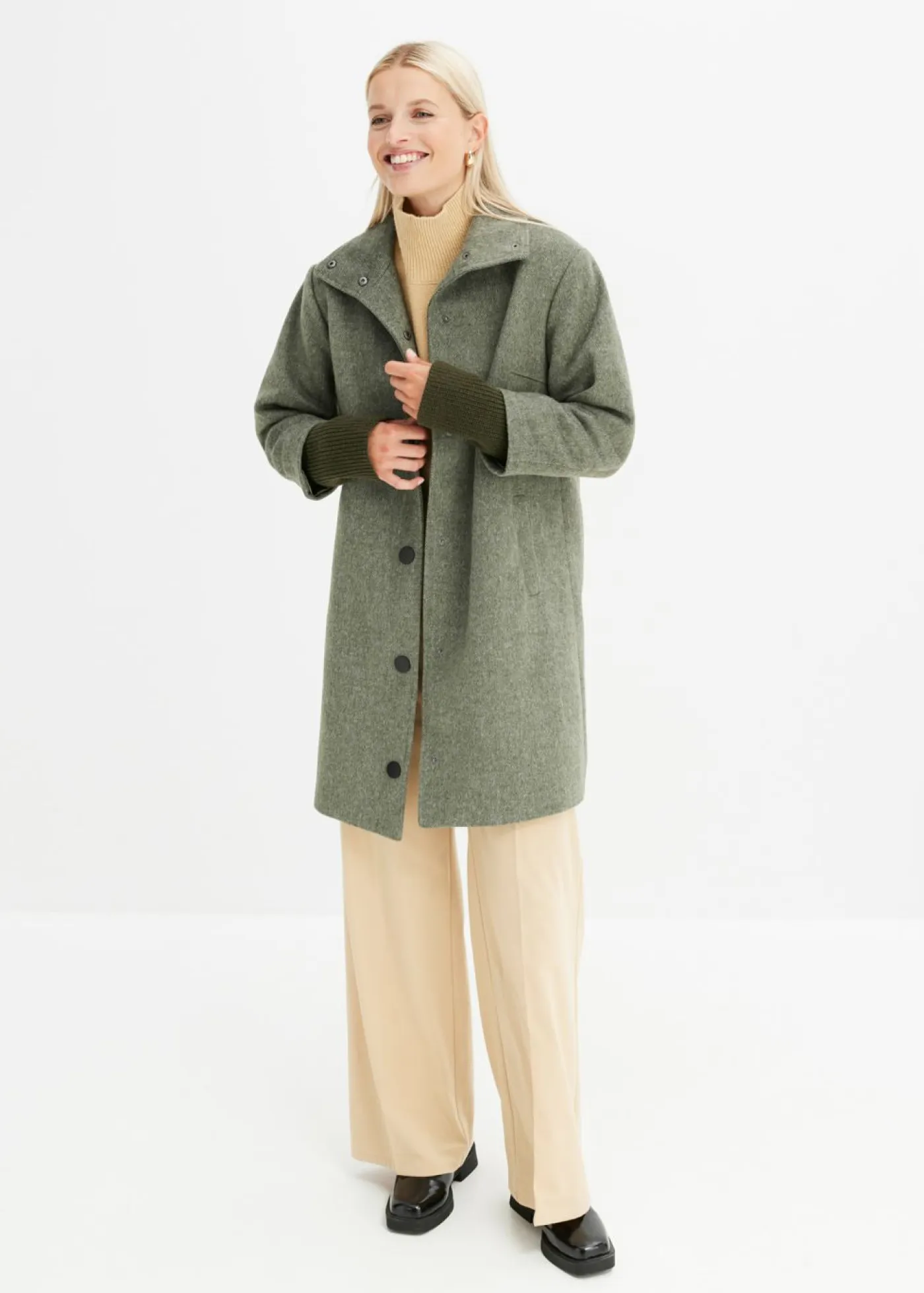 Mujer bonprix bonprix Abrigo corto