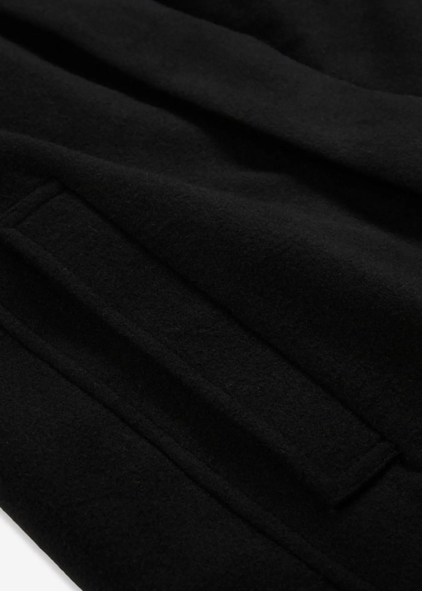 bonprix bonprix Chaquetas Y Abrigos·Abrigos>Abrigo corto con aspecto de lana Negro