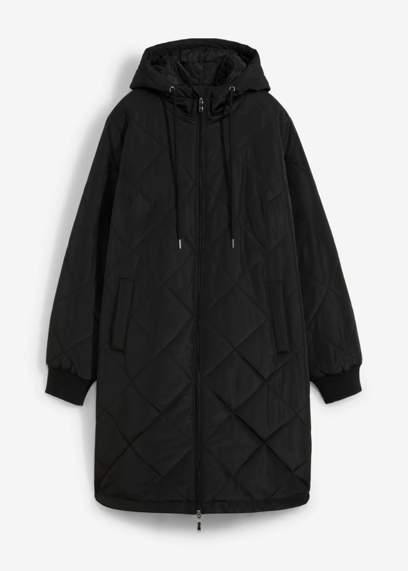 Mujer bonprix bonprix Abrigo corto con capucha y acolchado