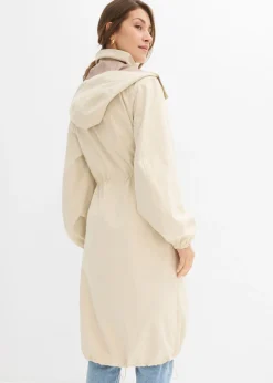 Mujer bonprix bonprix Abrigo de entretiempo con capucha desmontable