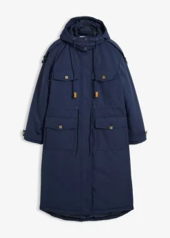 bonprix bonprix Chaquetas Y Abrigos>Abrigo de invierno, aspecto 2 en 1 Azul marino