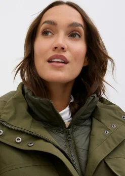 Mujer bonprix bonprix Abrigo de invierno, aspecto 2 en 1