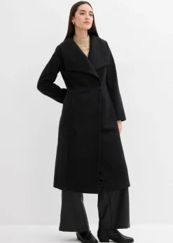 Mujer bonprix bonprix Abrigo de lana sintética