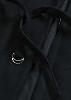 bonprix bonprix Chaquetas Y Abrigos|Tallas Pequeñas>Abrigo de mezcla de viscosa Antracita oscuro