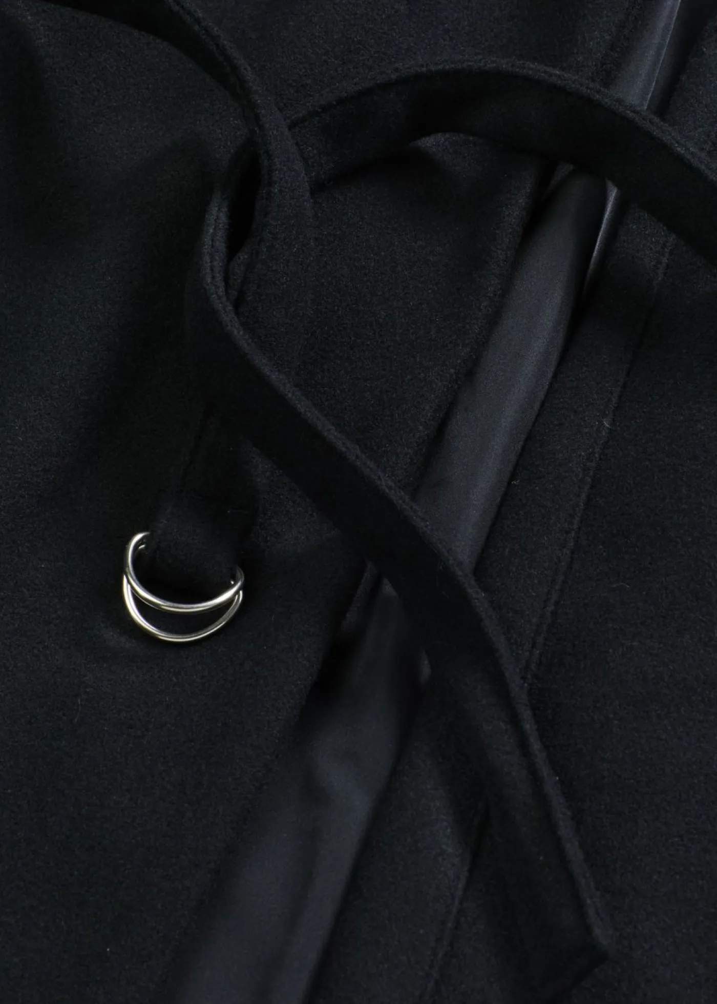 bonprix bonprix Chaquetas Y Abrigos|Tallas Pequeñas>Abrigo de mezcla de viscosa Antracita oscuro