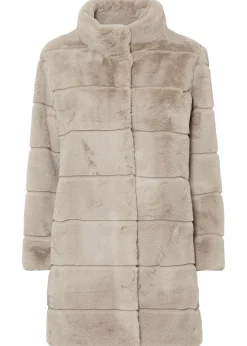 Mujer bonprix bonprix Abrigo de pelo sintético