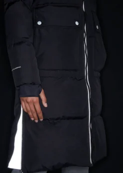 Mujer bonprix bonprix Abrigo de plumón con detalles reflectantes