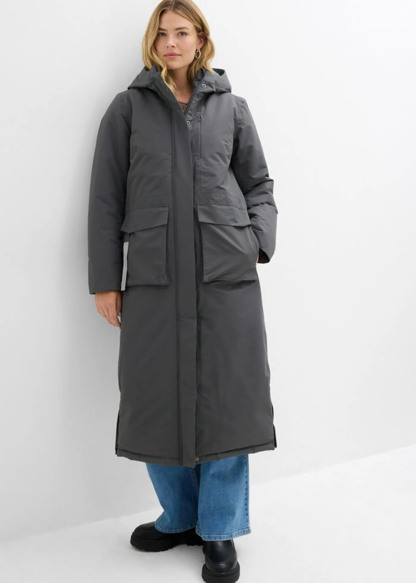 Mujer bonprix bonprix Abrigo funcional impermeable