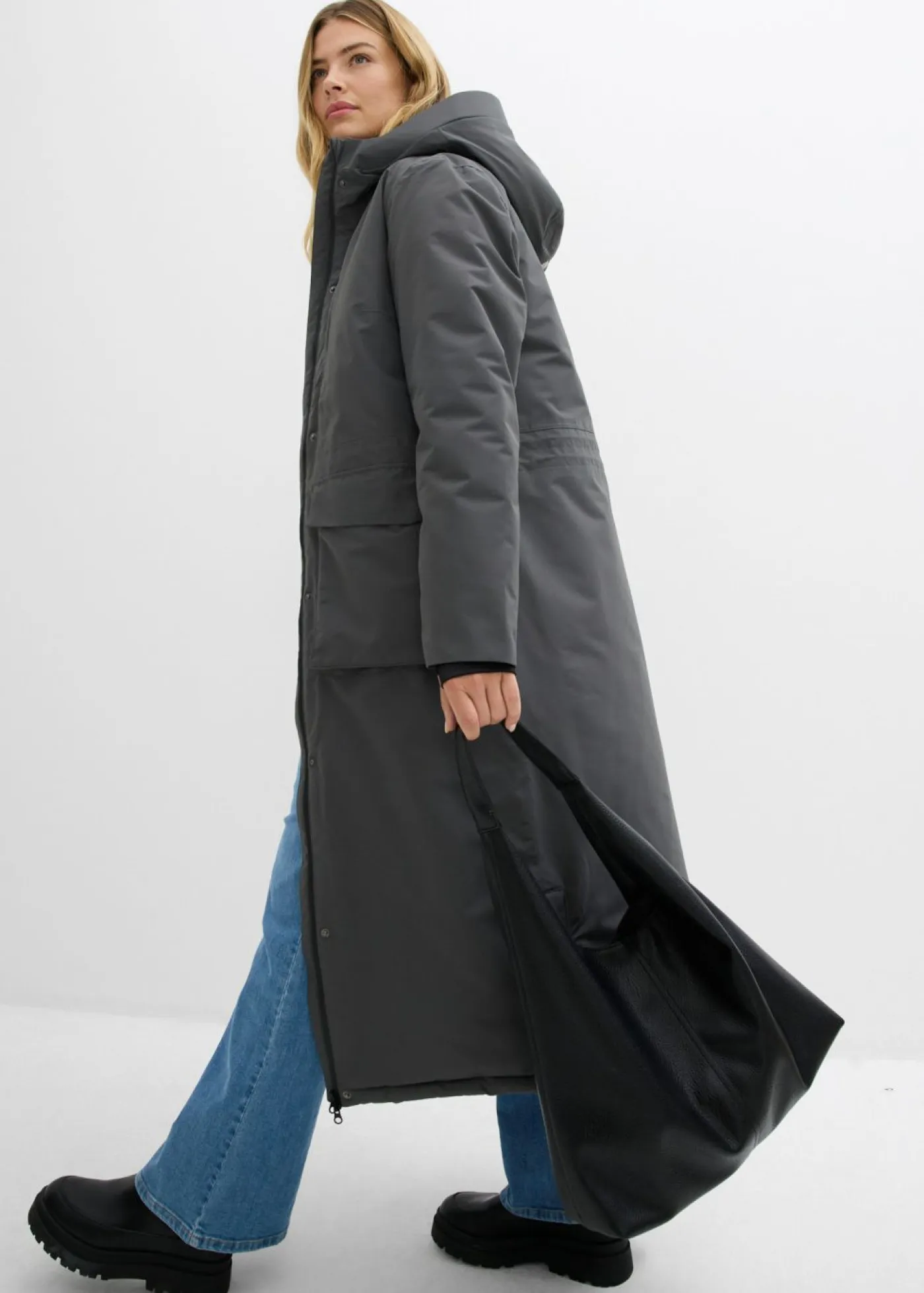 Mujer bonprix bonprix Abrigo funcional impermeable