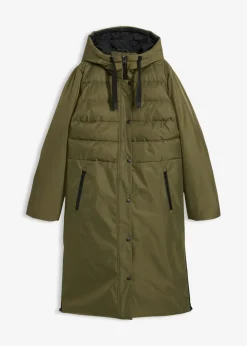 bonprix bonprix Chaquetas Y Abrigos>Abrigo guateado Verde oliva oscuro