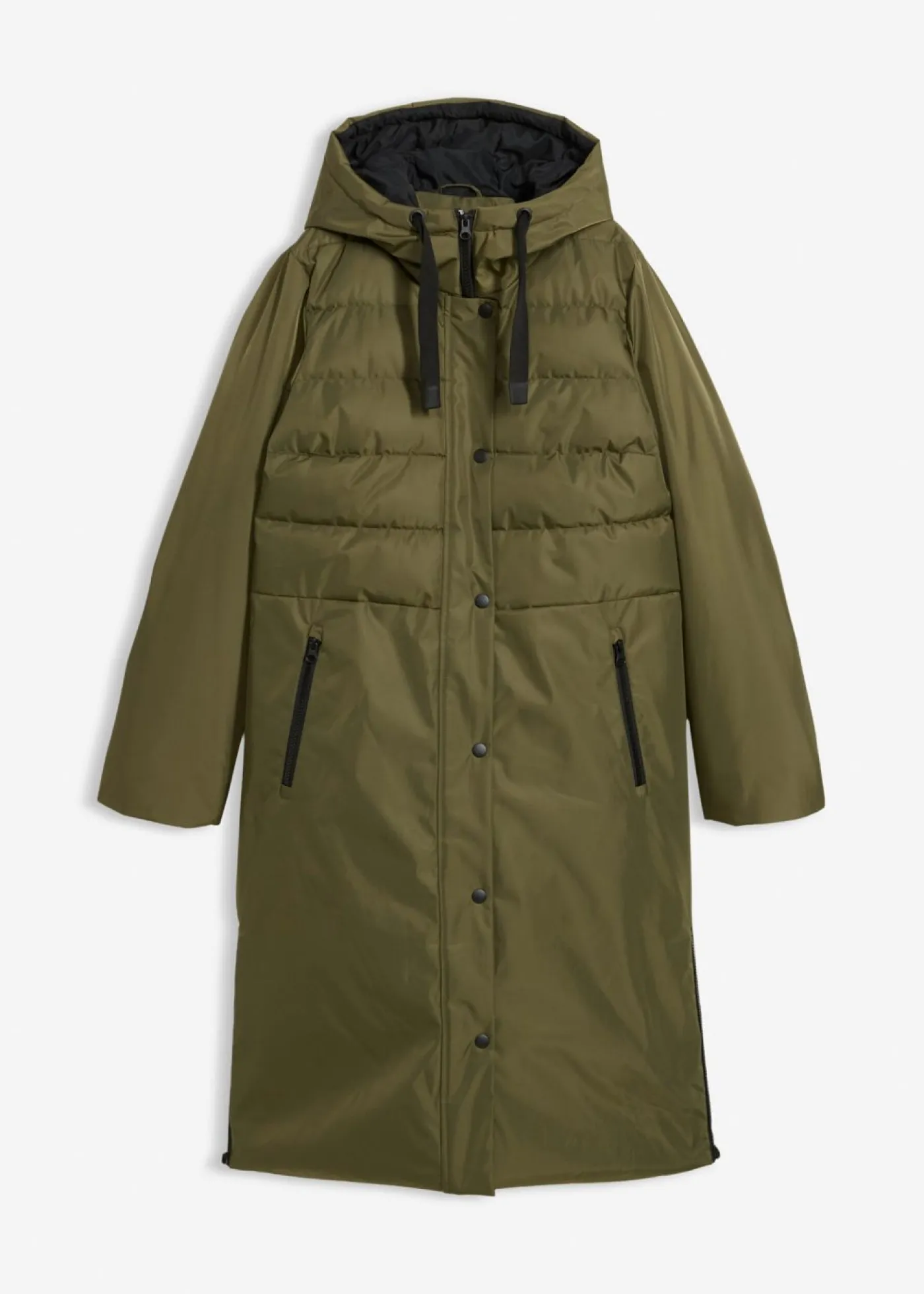 bonprix bonprix Chaquetas Y Abrigos>Abrigo guateado Verde oliva oscuro