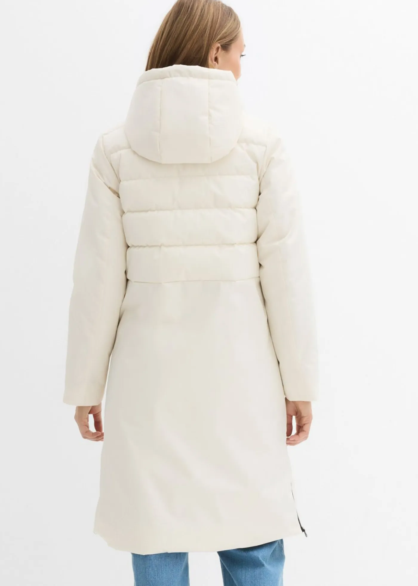 bonprix bonprix Chaquetas Y Abrigos>Abrigo guateado Beige natural