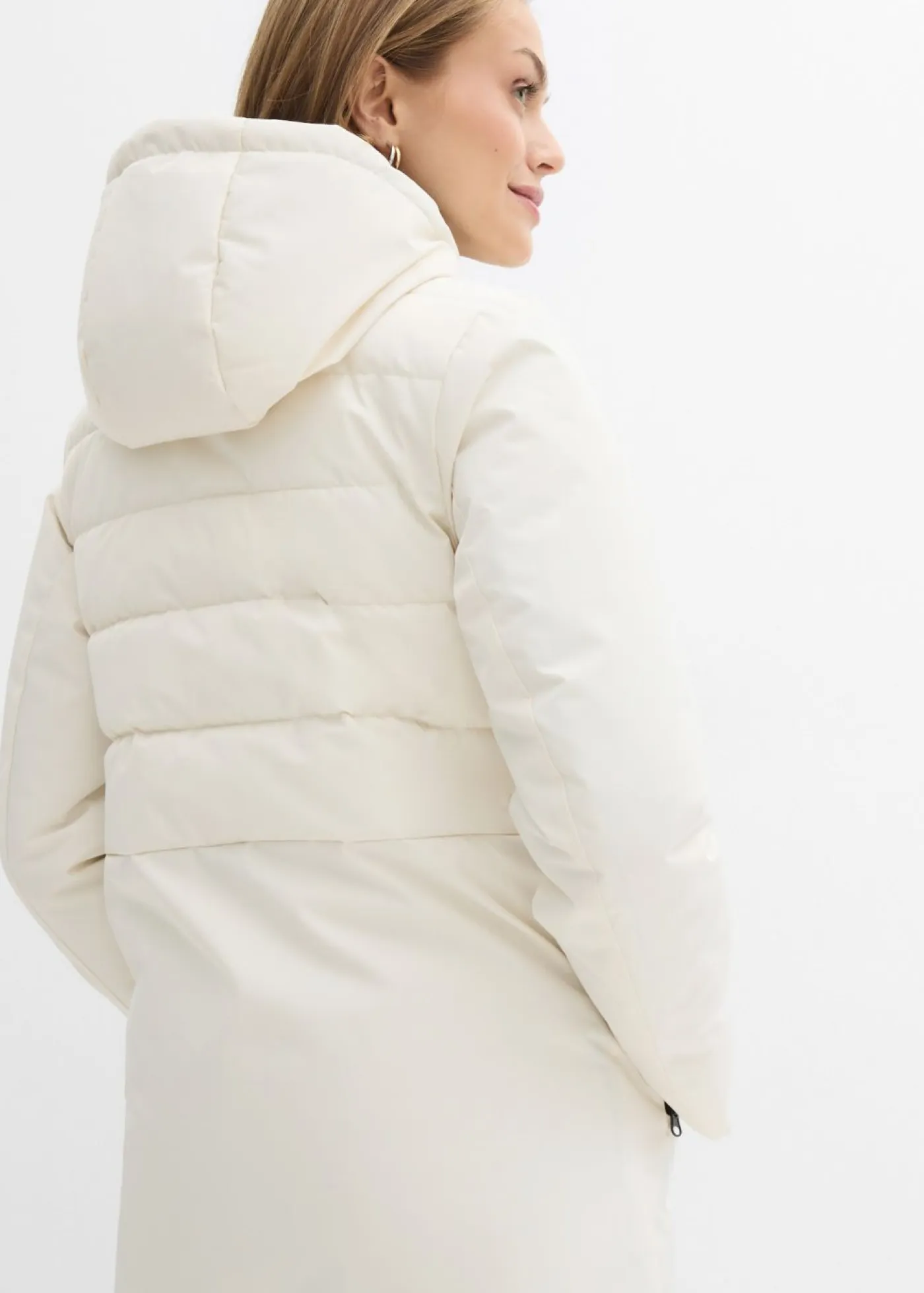 bonprix bonprix Chaquetas Y Abrigos>Abrigo guateado Beige natural