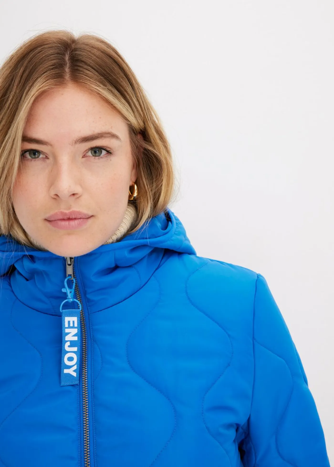 Mujer bonprix bonprix Abrigo guateado de poliéster reciclado