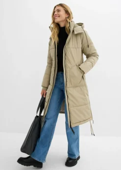 Mujer bonprix bonprix Abrigo guateado impermeable