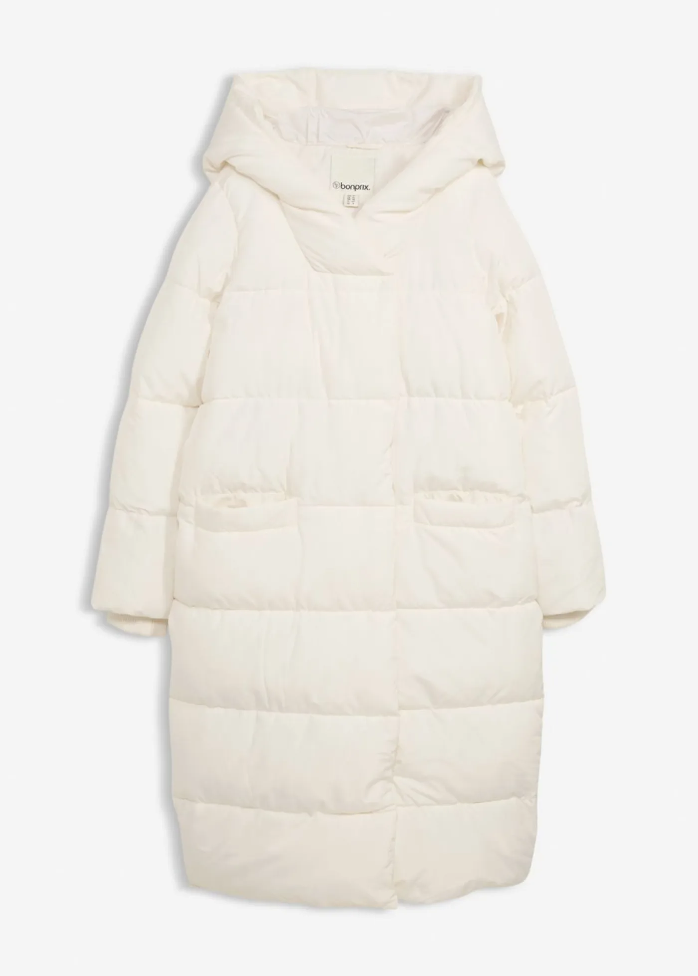 bonprix bonprix Chaquetas Y Abrigos>Abrigo guateado oversize blanco perla