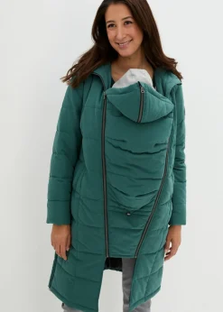 Mujer bonprix bonprix Abrigo guateado premamá de porteo 3 en 1 con poliéster reciclado