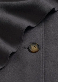 Mujer bonprix bonprix Abrigo holgado con dos bolsillos cosidos