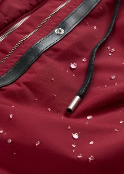 bonprix bonprix Chaquetas Y Abrigos>Abrigo impermeable 2 en 1 para exteriores Rojo