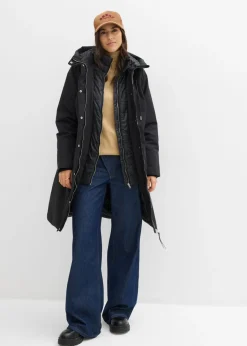 Mujer bonprix bonprix Abrigo impermeable 2 en 1 para exteriores