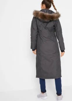 Mujer bonprix bonprix Abrigo impermeable para exteriores con pelo sintético