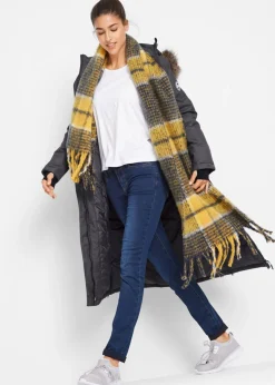 Mujer bonprix bonprix Abrigo impermeable para exteriores con pelo sintético