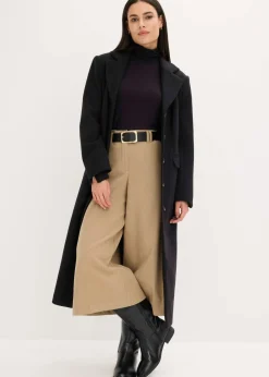Mujer bonprix bonprix Abrigo largo de imitación de lana