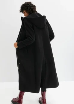 Mujer bonprix bonprix Abrigo largo en imitación de lana