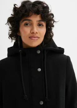 Mujer bonprix bonprix Abrigo largo en imitación de lana