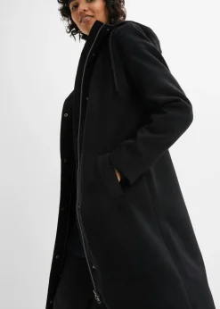 Mujer bonprix bonprix Abrigo largo en imitación de lana