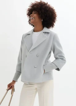 Mujer bonprix bonprix Abrigo marinero con mangas de punto