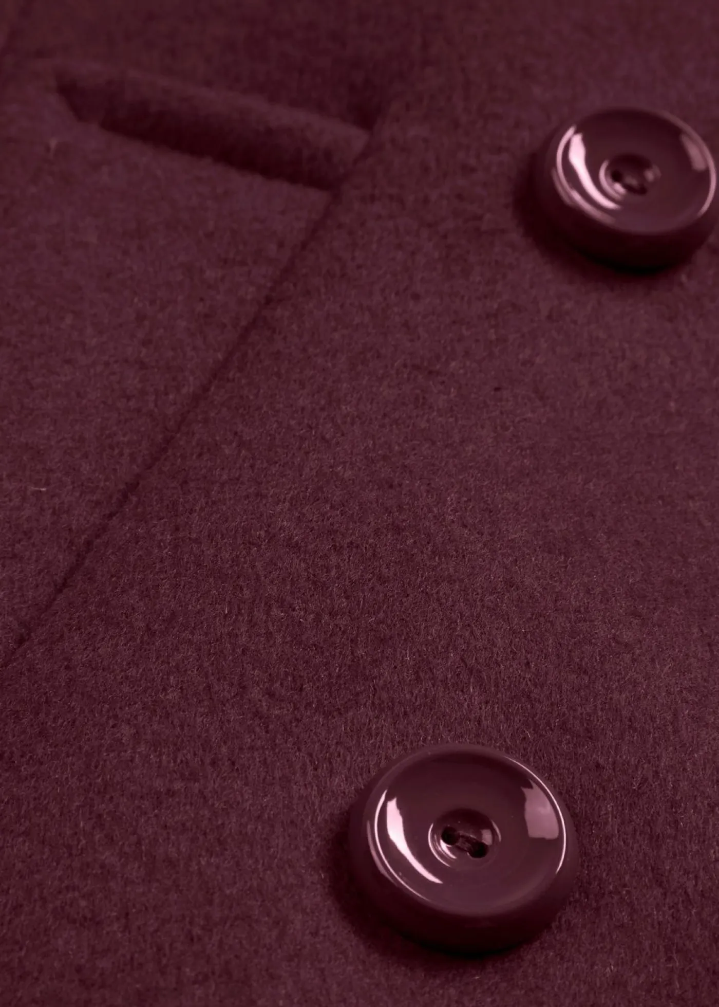 bonprix bonprix Premium|Chaquetas Y Abrigos>Abrigo marinero de lana rojo burdeos