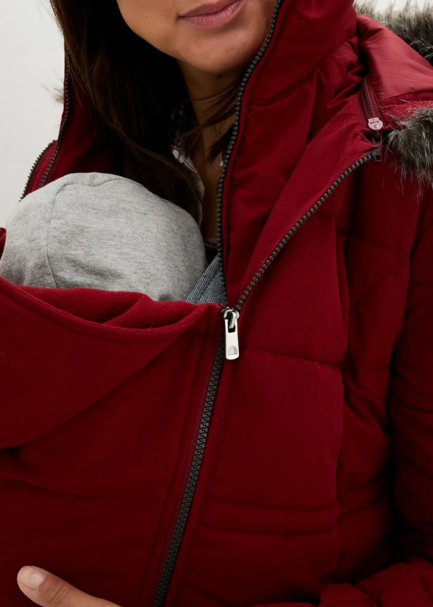 bonprix bonprix Premamá>Abrigo para portabebés/chaqueta premamá para el embarazo y después del embarazo Marrón rojizo