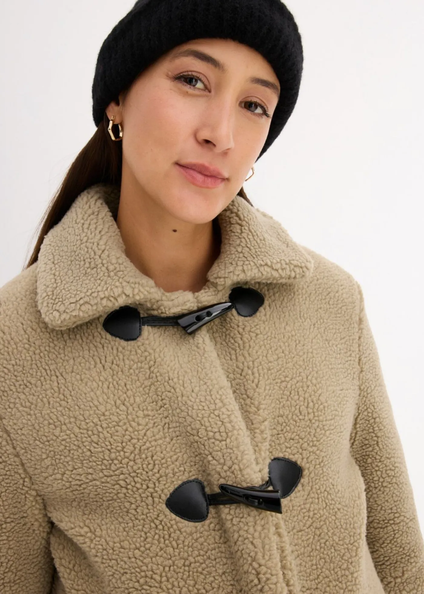 Mujer bonprix bonprix Abrigo premamá 3 en 1 con inserto de porteo de felpa