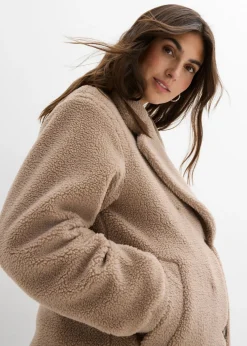 Mujer bonprix bonprix Abrigo premamá 2 en 1 con inserto de porteo