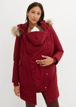 Mujer bonprix bonprix Abrigo premamá impermeable y cortavientos 3 en 1 con inserto de porteo