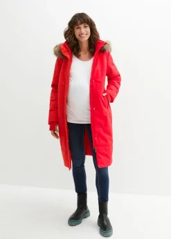 Mujer bonprix bonprix Abrigo premamá y de porteo, guateado, 3 en 1