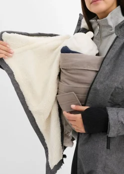 Mujer bonprix bonprix Agradable chaqueta premamá 3 en 1 y de porteo