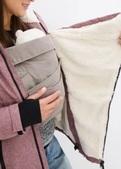 Mujer bonprix bonprix Agradable chaqueta premamá 3 en 1 y de porteo