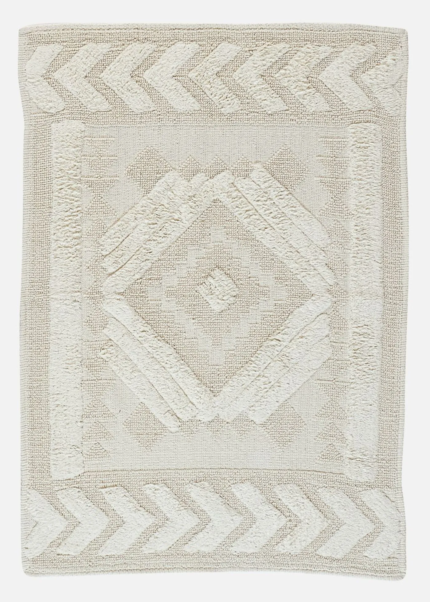 bonprix bonprix Alfombra de baño con estructura alta-baja