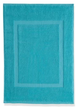 bonprix bonprix Muebles De Baño·Alfombrillas De Baño|Alfombrillas De Baño>Alfombrilla de algodón para hotel (2 unidades) Azul petróleo